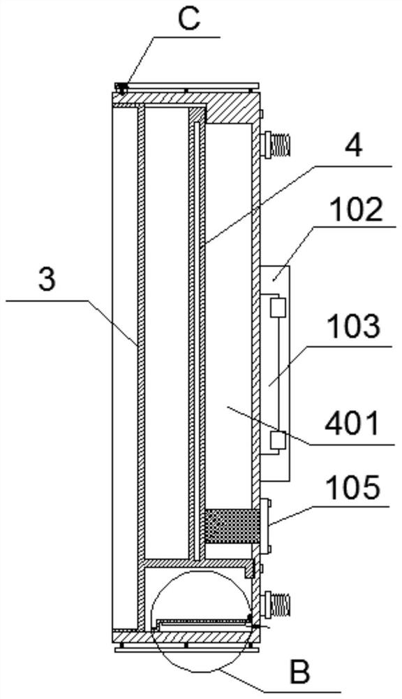 A protective water tank for transport vehicles and its installation mechanism