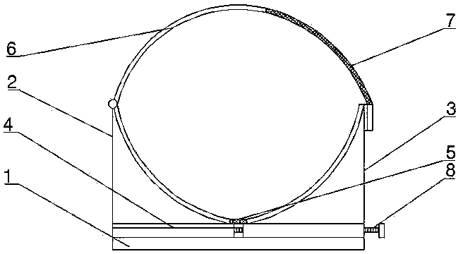 Limb fixator for hematodialysis