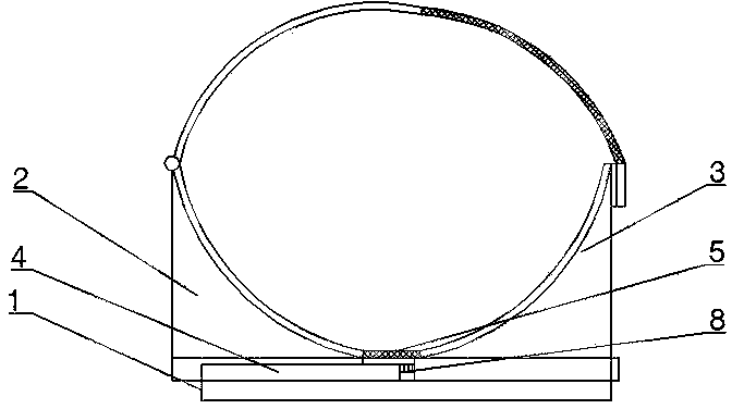 Limb fixator for hematodialysis