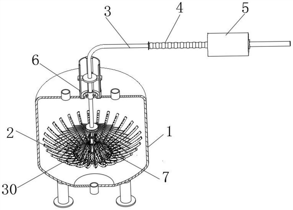 Production method and processing equipment of high-voltage insulated direct-current cable accessory material