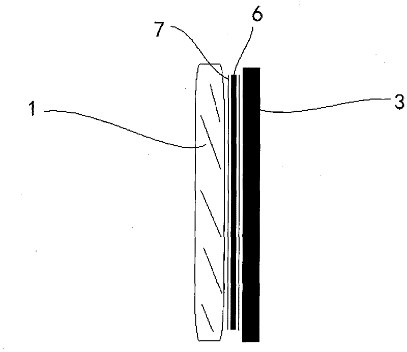 Liquid crystal automobile window