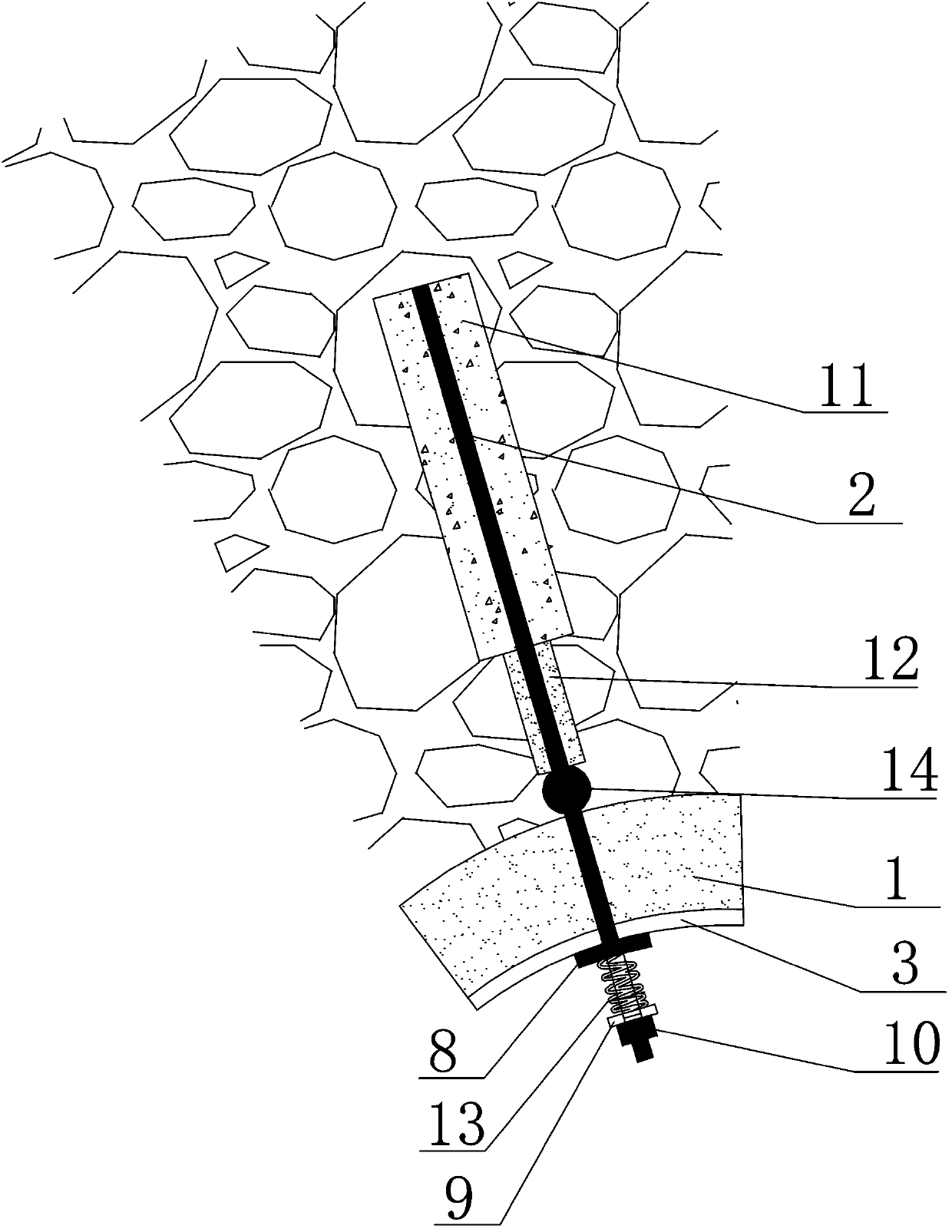 A Tunnel Lining Structure Combined with High-Strength Preloaded Anchor Rods and Fluid Inclusions