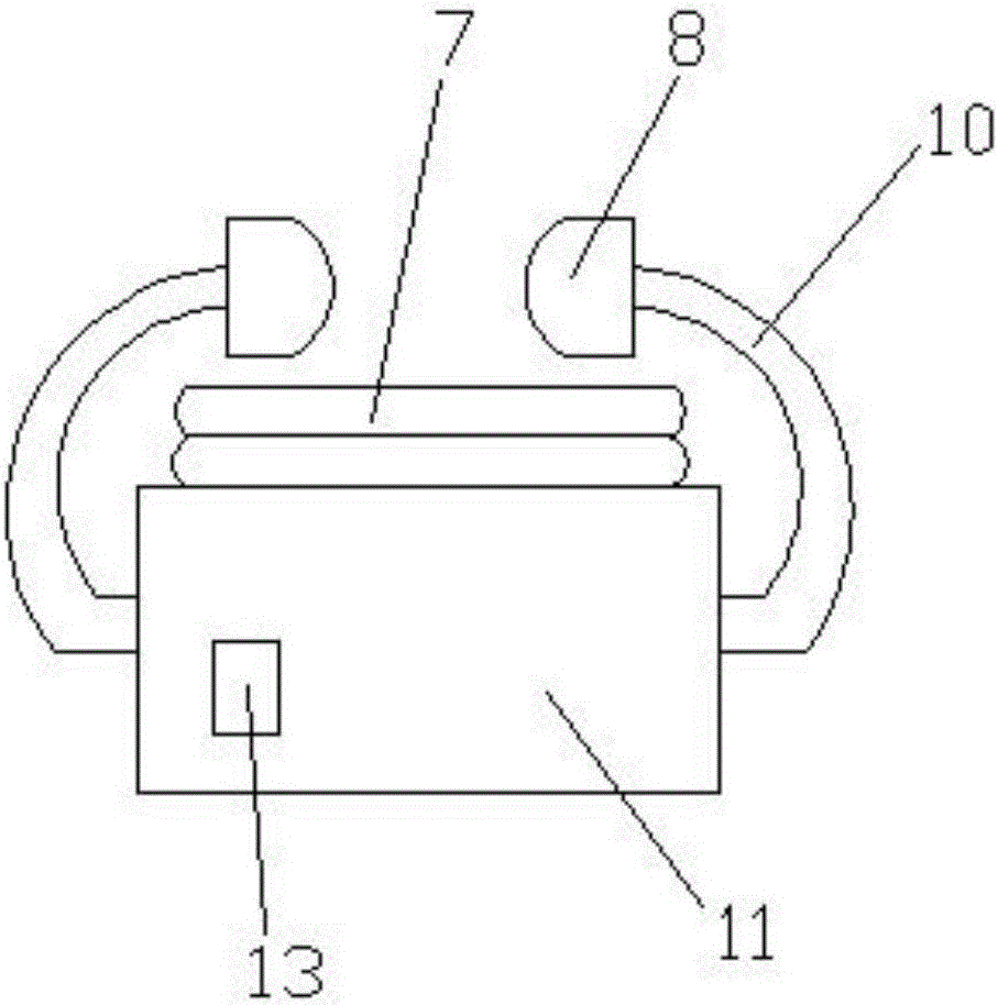 Auxiliary operating table for ophthalmologic operation