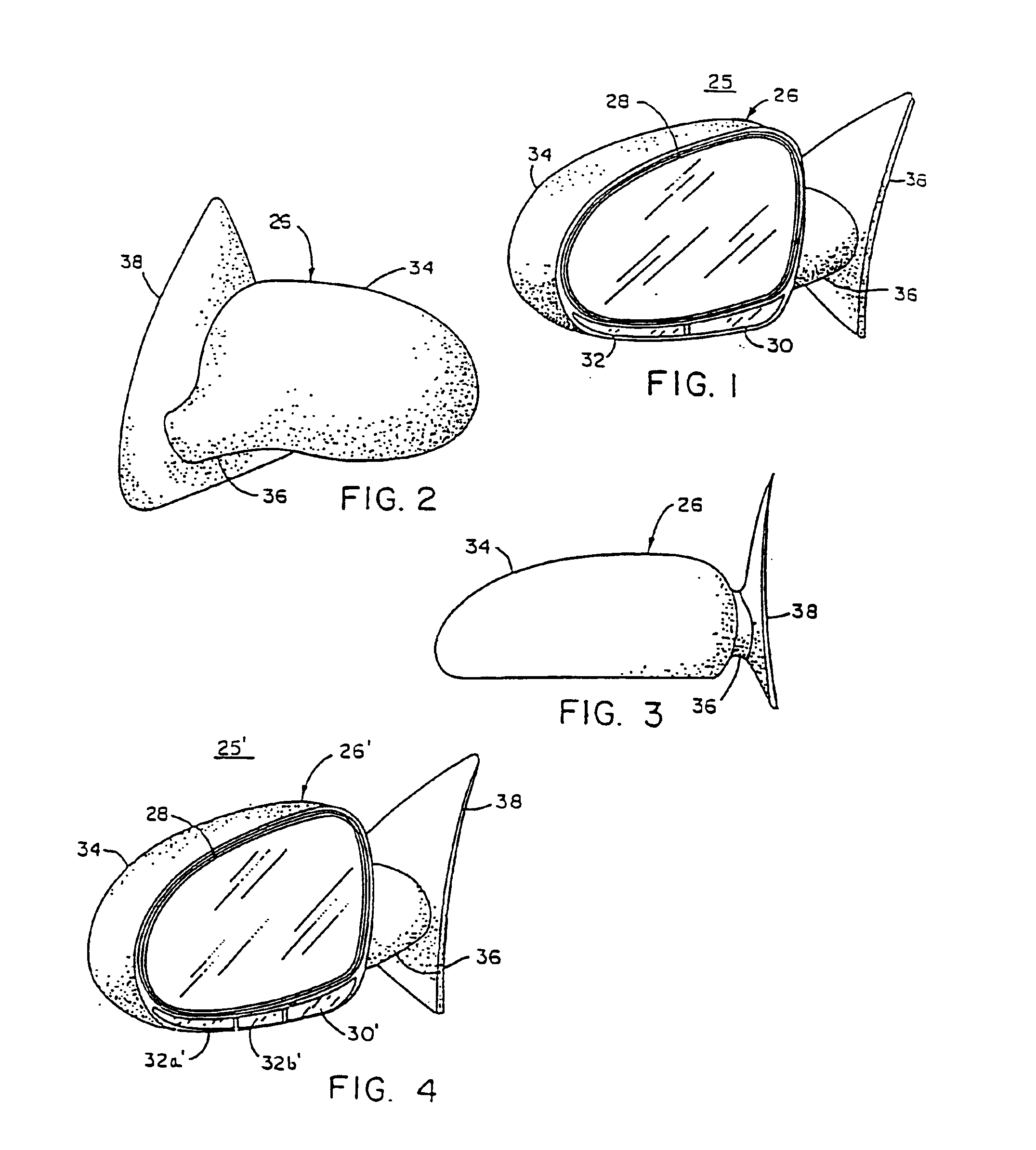 Lighted exterior mirror system for a vehicle