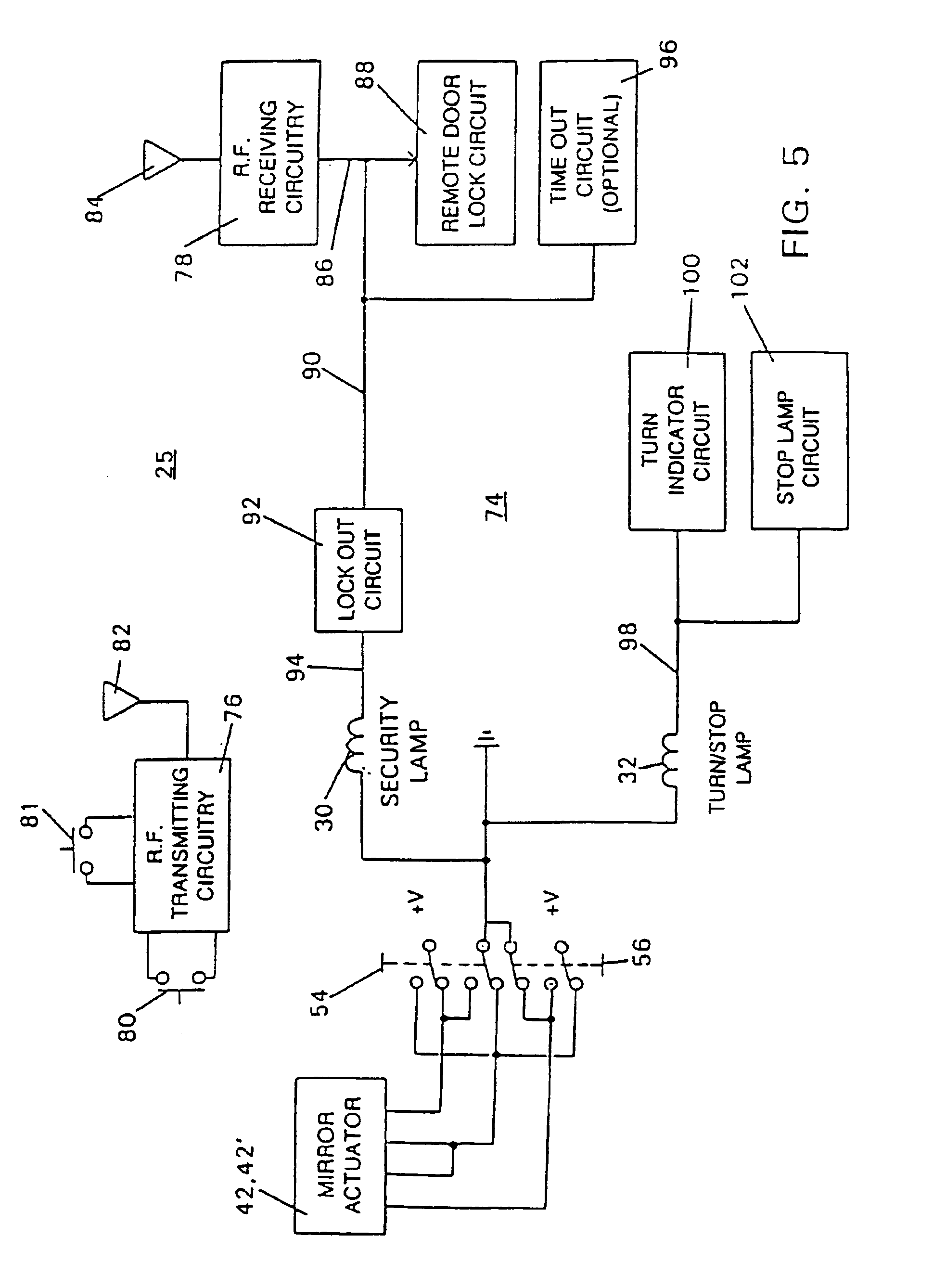 Lighted exterior mirror system for a vehicle