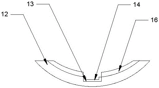 Slicing device for bamboo shoots