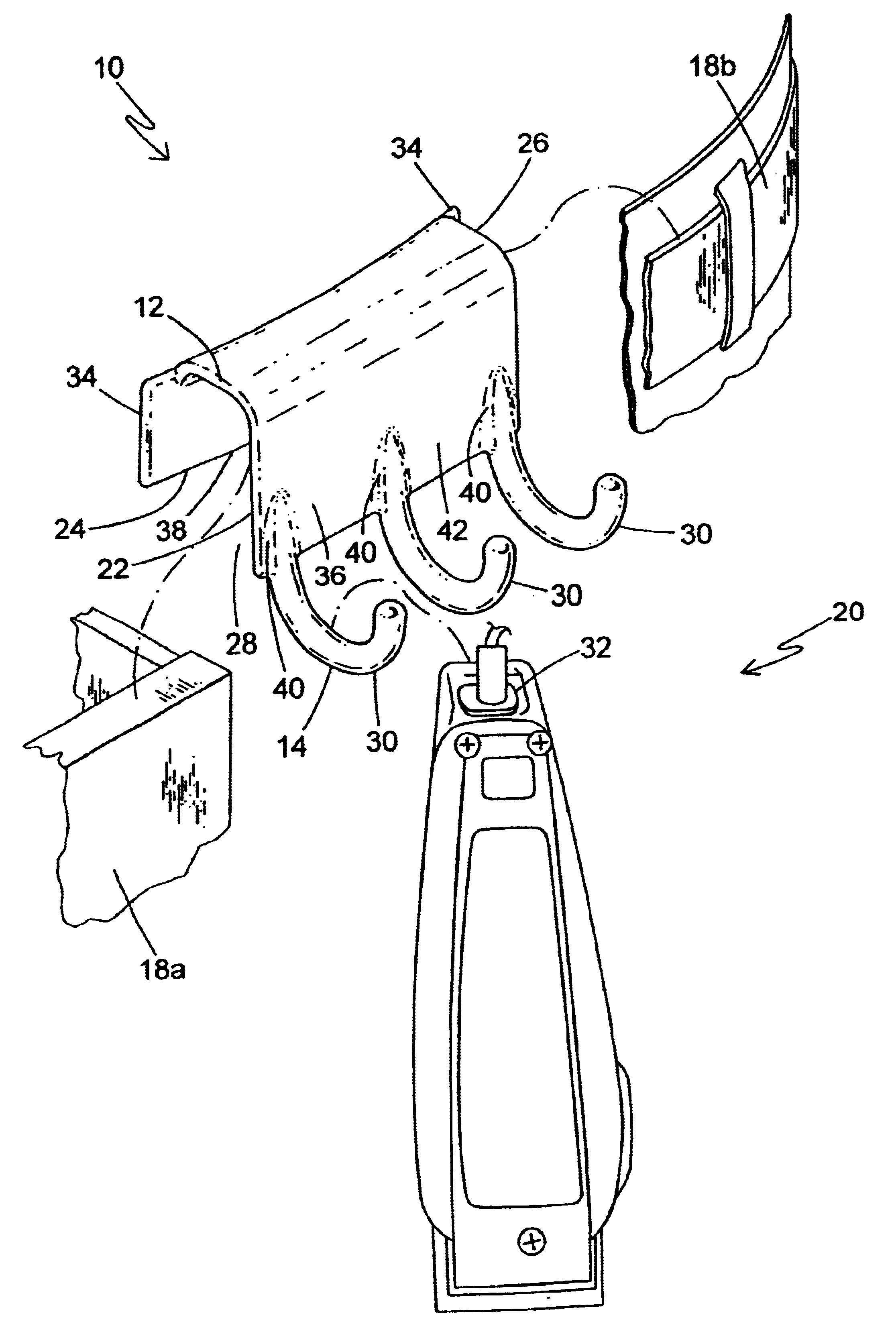 Hanger hook for clippers