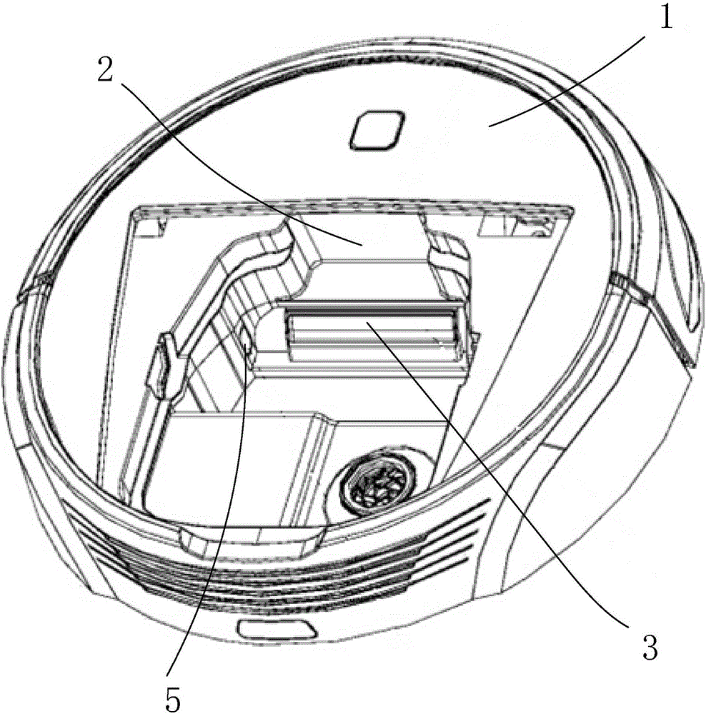 Intelligent sweeping robot with wireless charging function