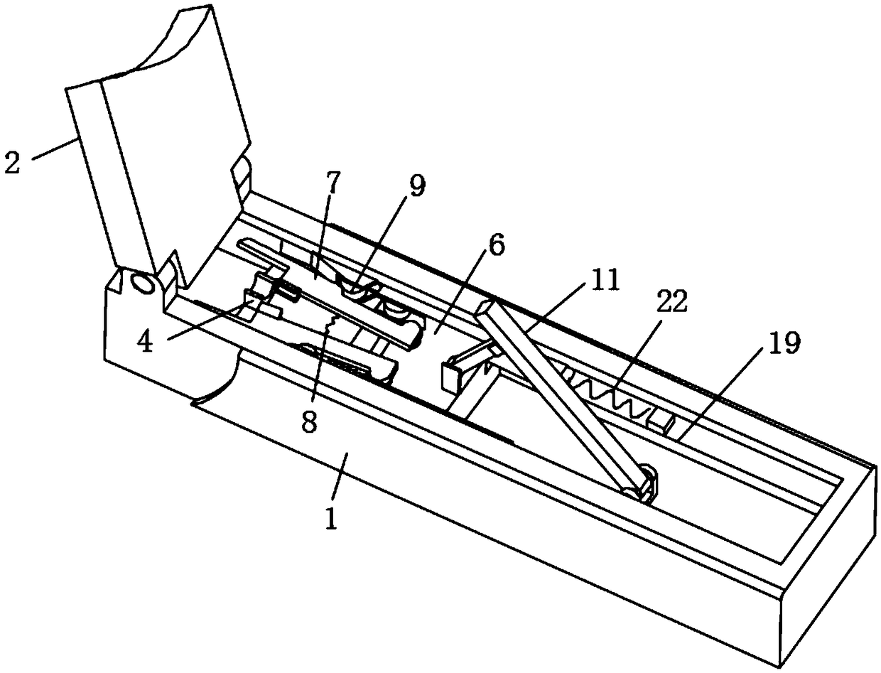 Waste steel bar straightening device for construction