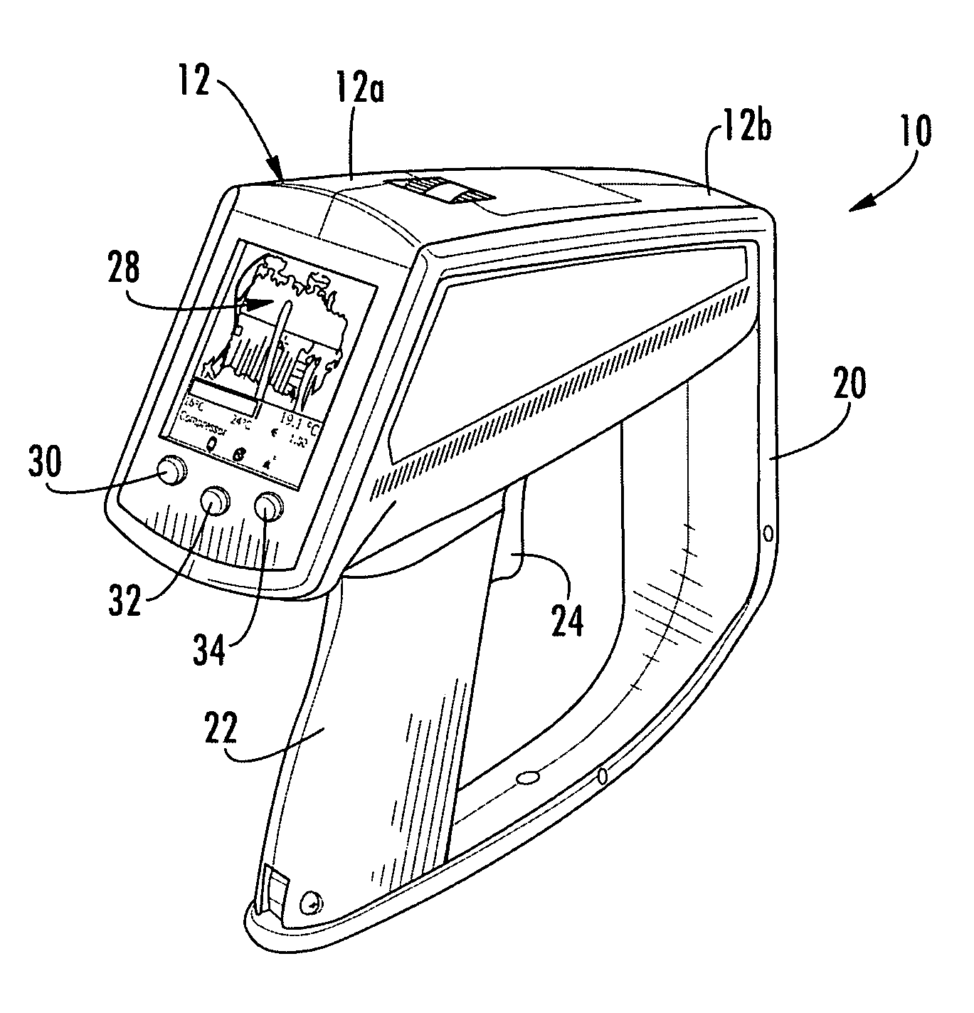 Thermal imager utilizing improved radiometric calibration technique