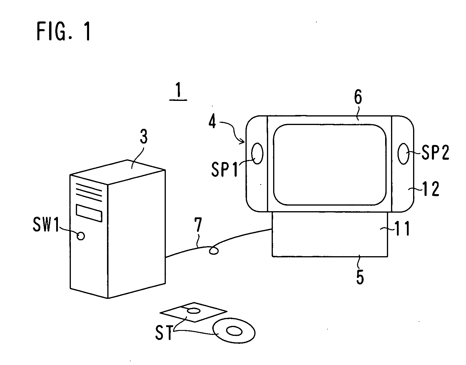 Method for controlling computer system having wireless display and computer system