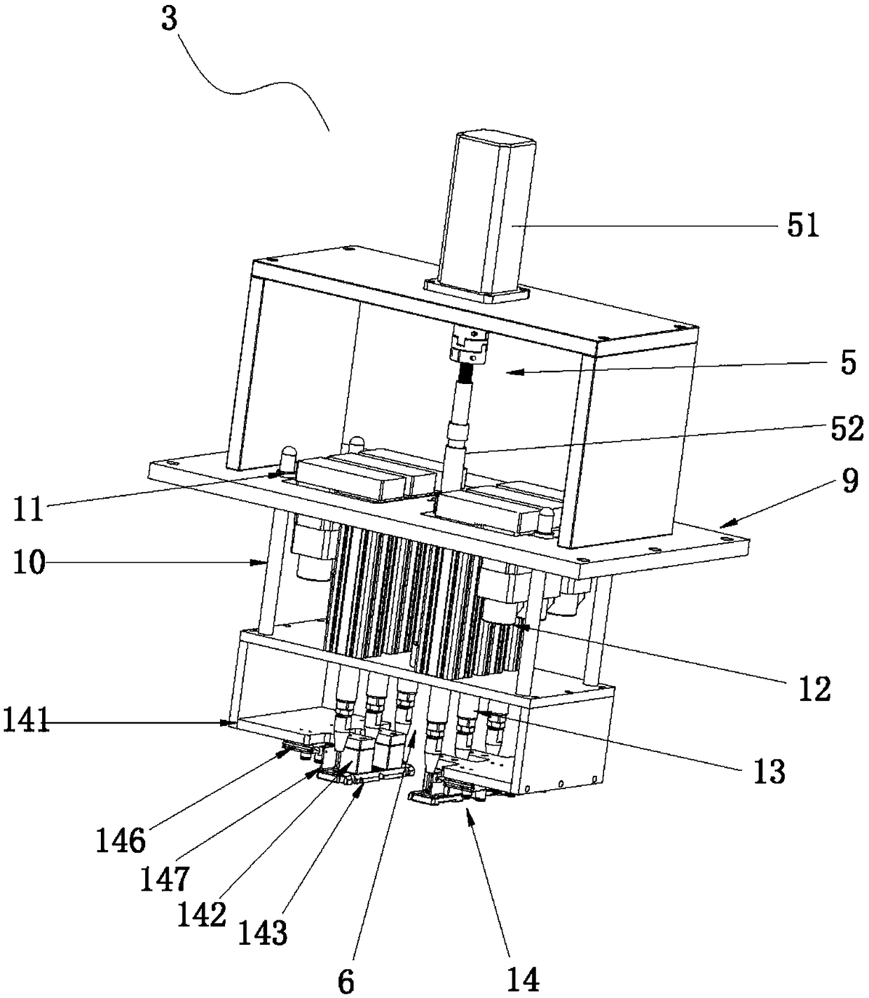 An automatic assembly and disassembly screw machine for cnc fixture