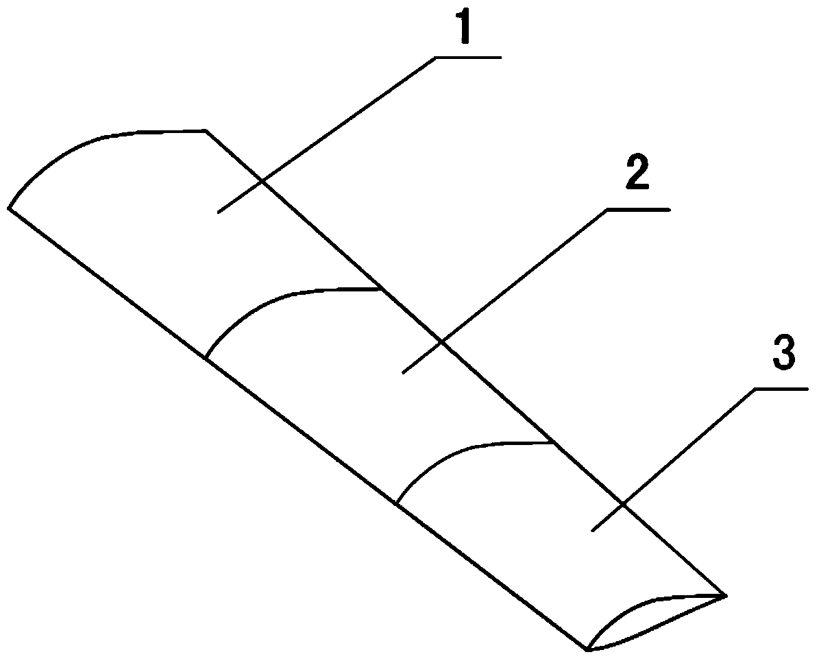 High-precision and light-weight controllable telescopic wing mechanism