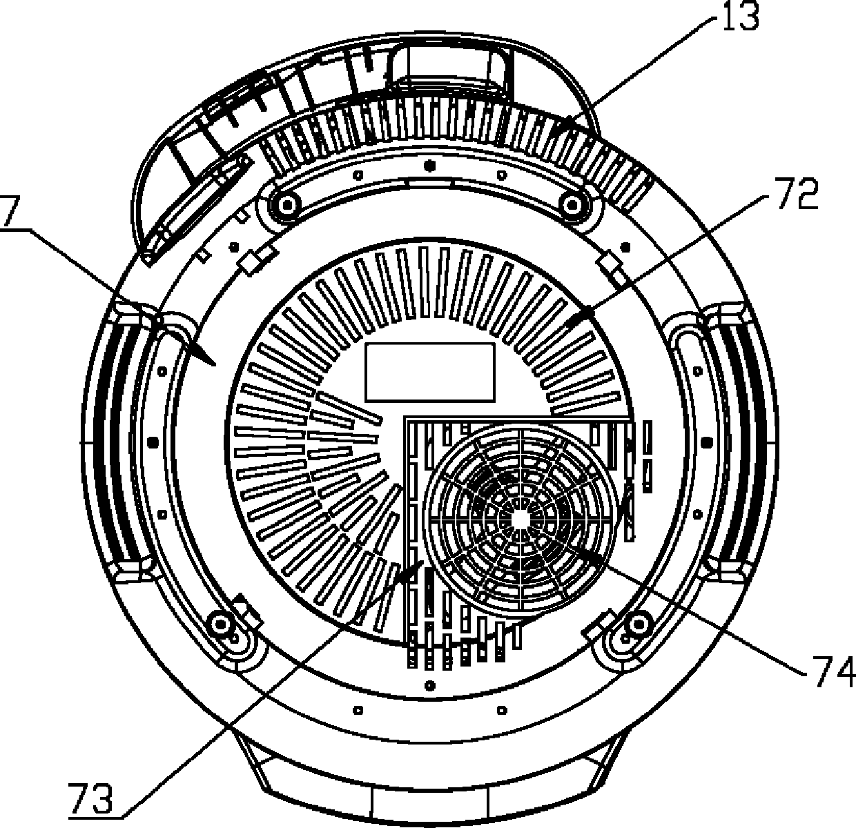 Electromagnetic electric-pressure cooker