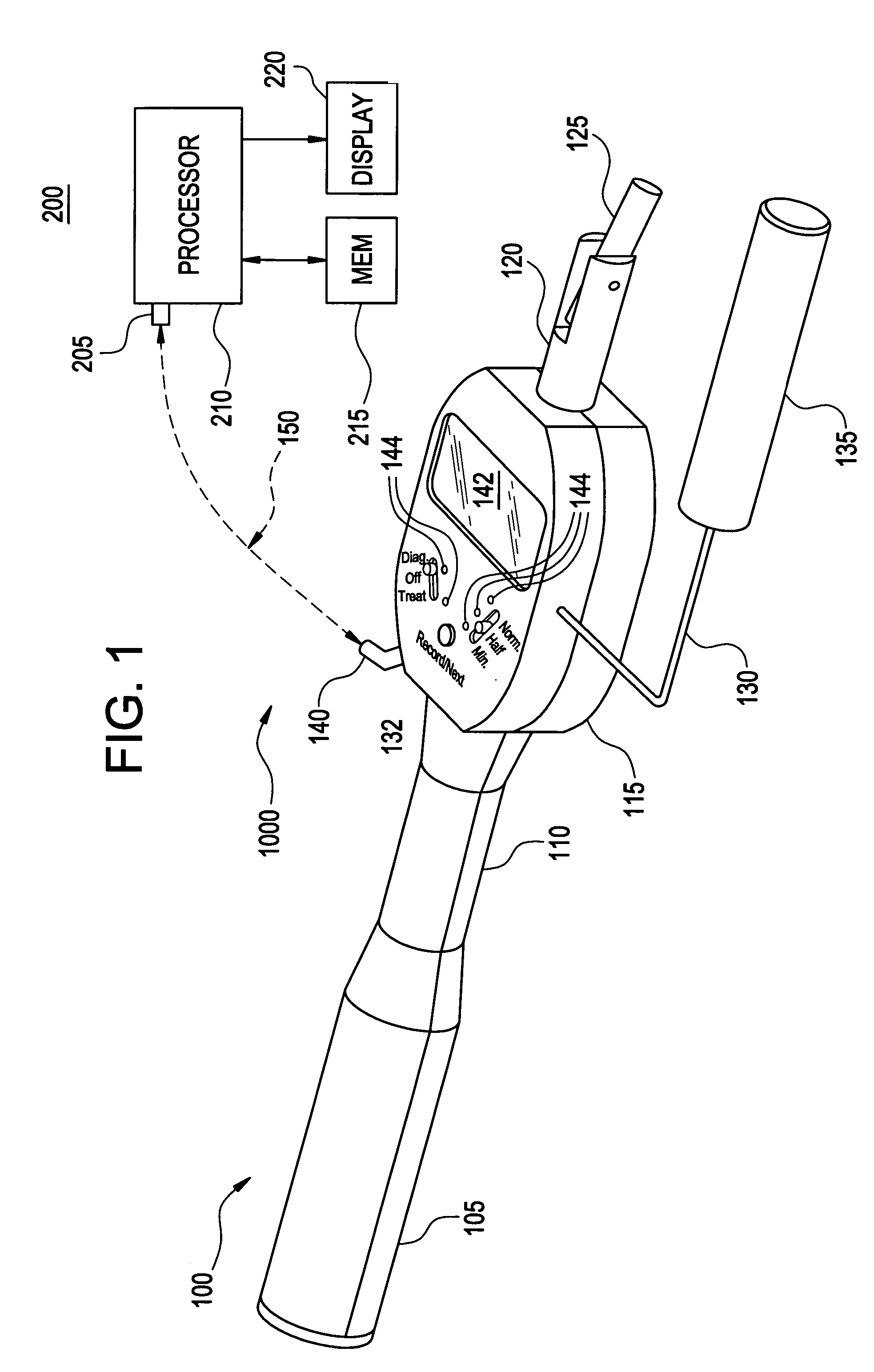 Electronic acupuncture device and system, and method of managing meridian energy balance data of a patient