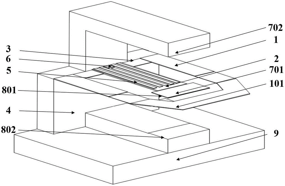 Synchronous resonance-based high-sensitivity voltage, resistance and capacitance superposition force sensor