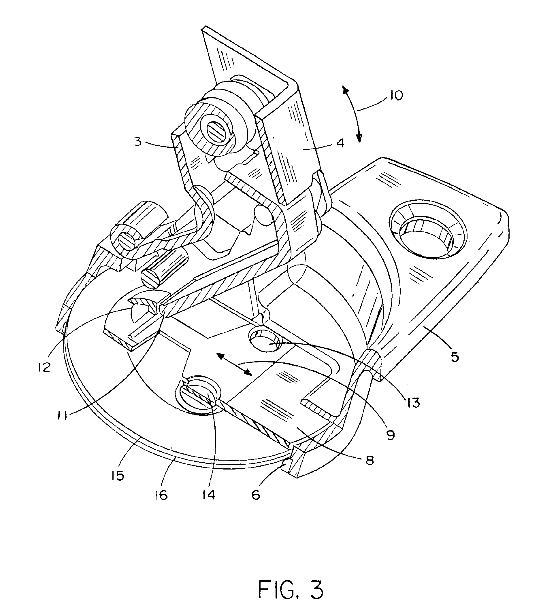 Cabinet hardware with braking and shock absorbing device