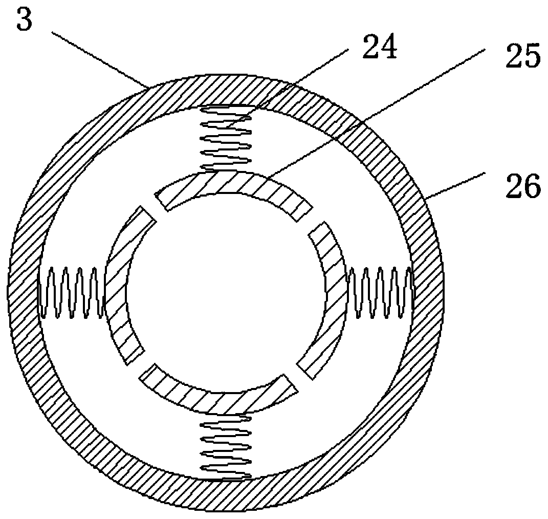 Nursing tray capable of being sterilized by layer based on gear transmission