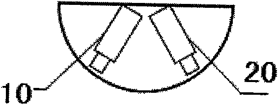 Device and method for high-resolution large-viewing-field aerial image forming