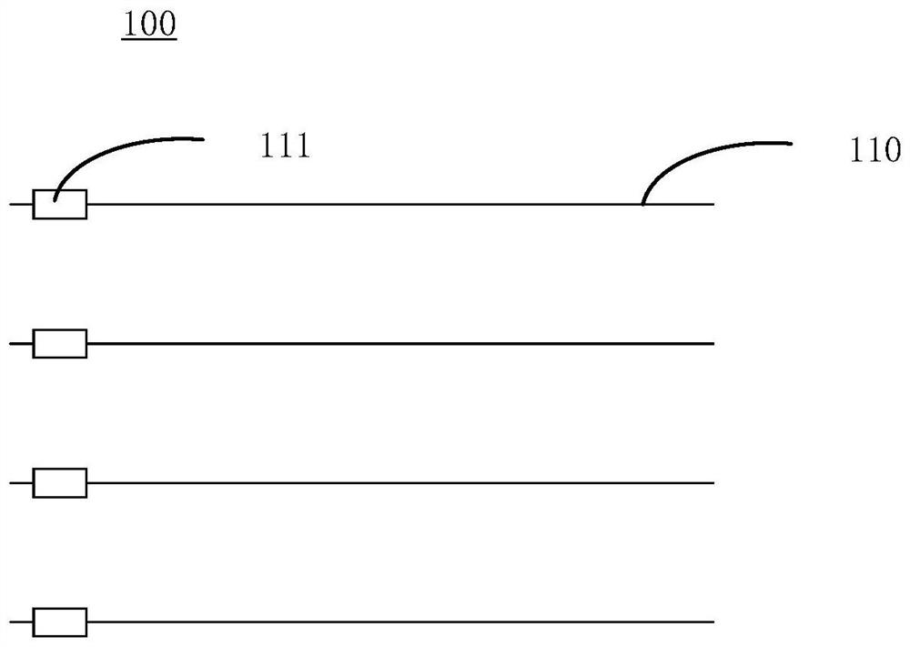 Word line structure and semiconductor memory