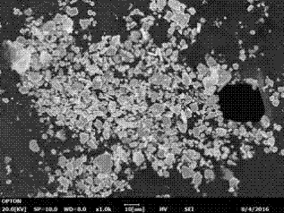 Preparation method of wave absorbing material used in satellite communication uplink frequency band of C wave band