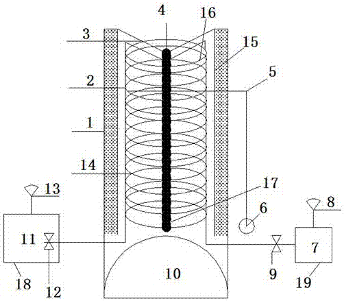 System and method for removing smoke dust by cyclically heating steam through combination of cooking range waste heat and solar energy