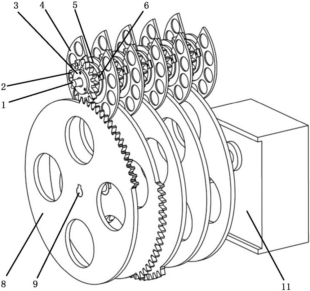 Multichannel combined optical filter wheel