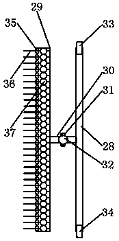 Steam waste heat waste water preheating device