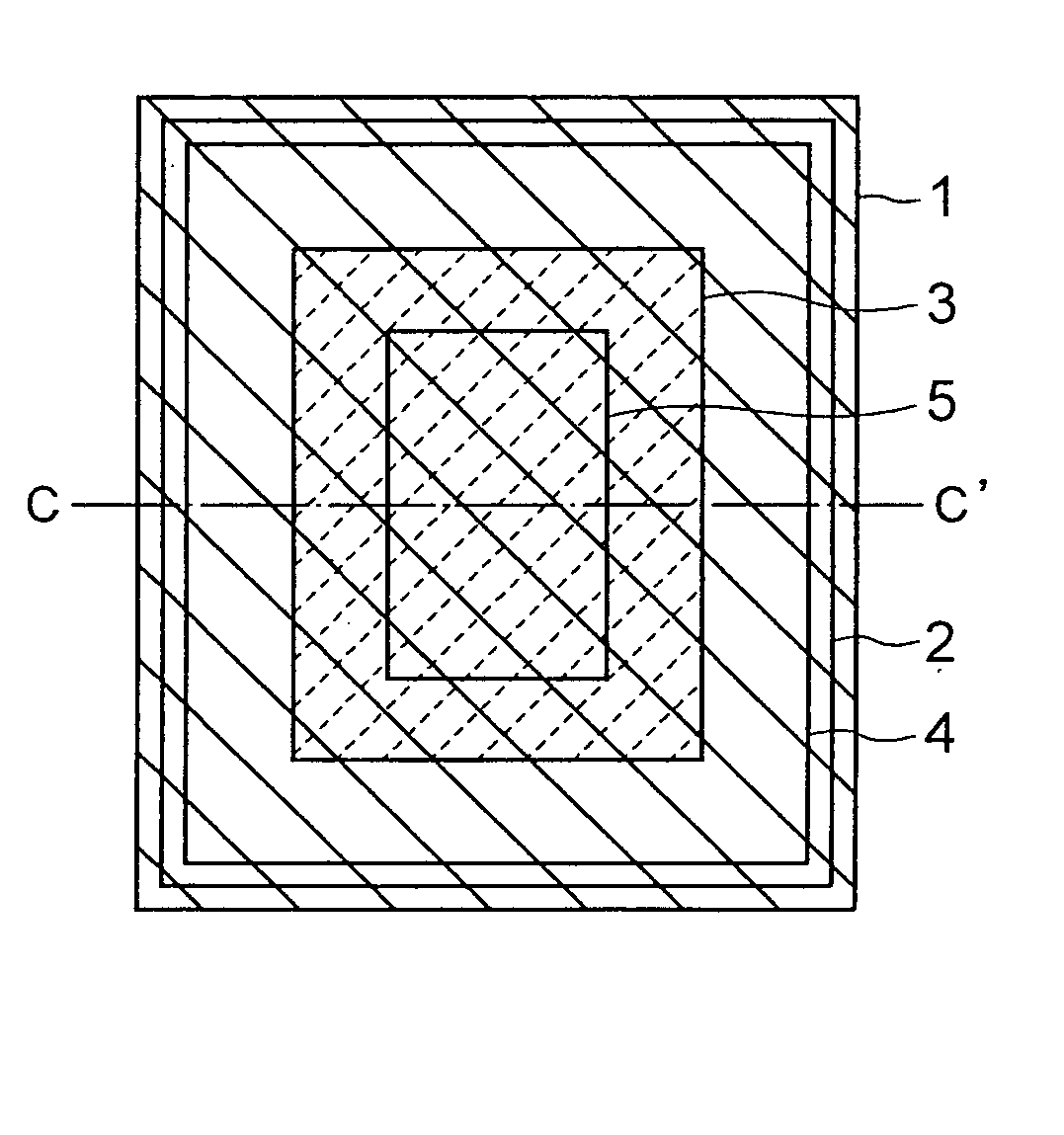 LCD device having a smaller level difference