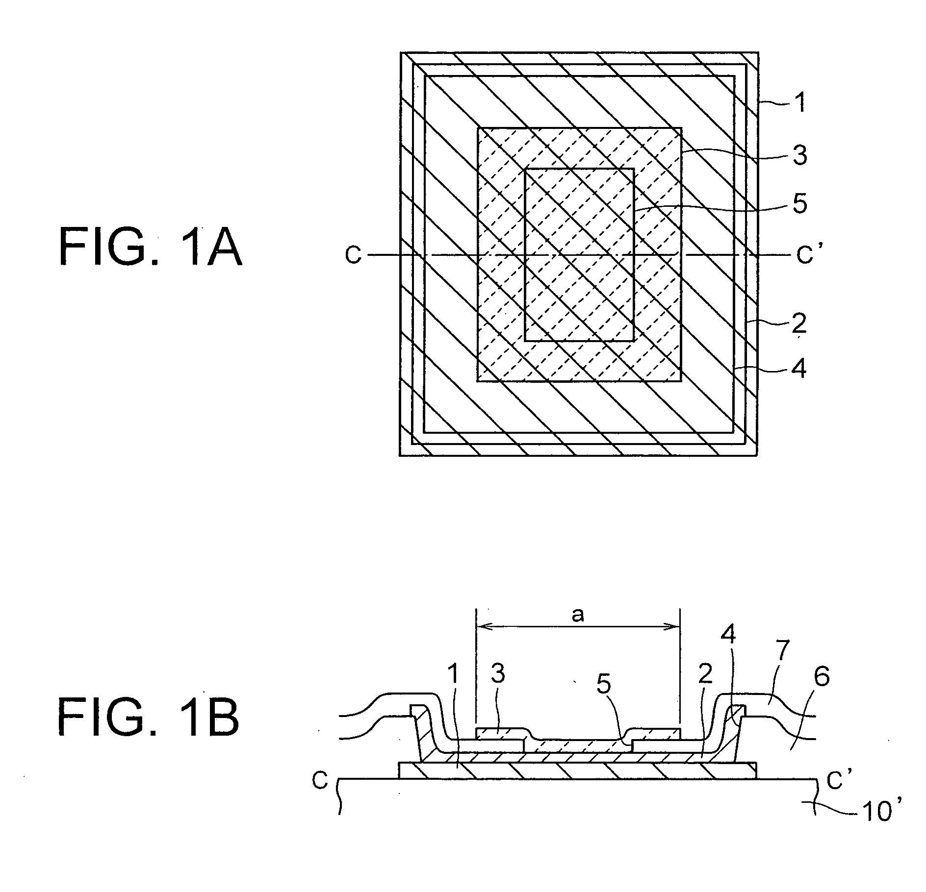 LCD device having a smaller level difference