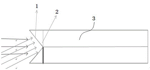 Air inlet lip for improving and adjusting course stability of double-engine wing-body blending tailless configuration