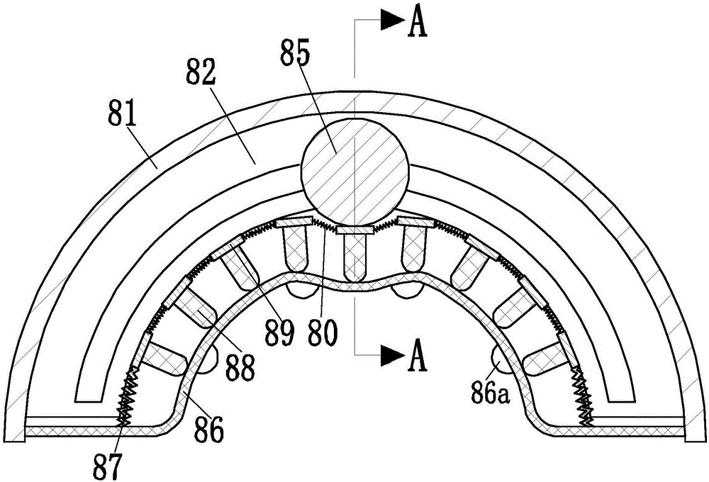 Shoulder rehabilitation massager for treating orthopedics shoulder periarthritis and massaging method thereof