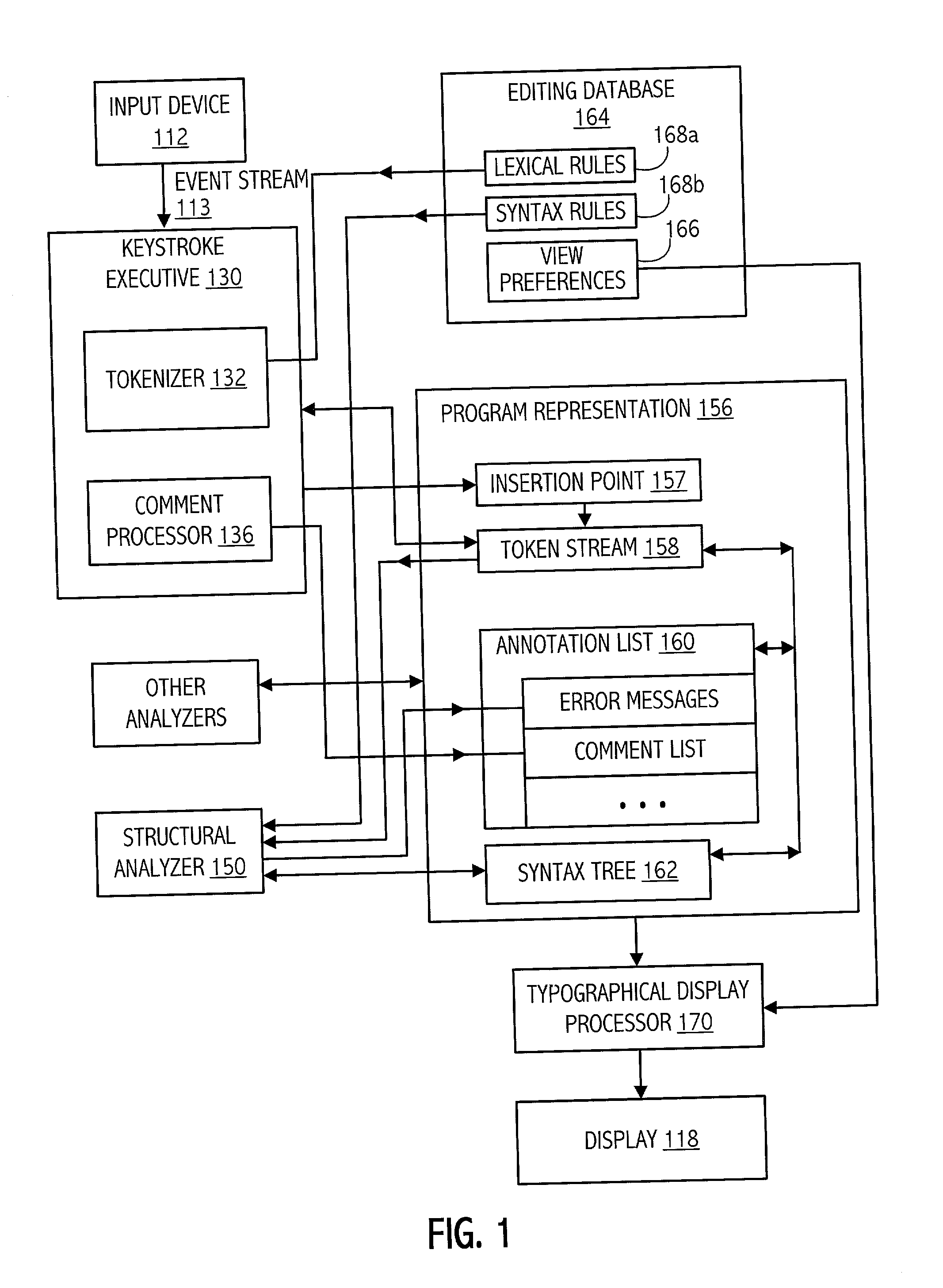 Language-sensitive whitespace adjustment in a software engineering tool