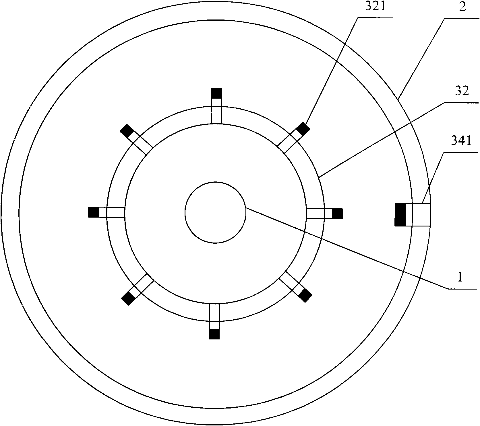 Rotating axis parameter measurement equipment and rotating axis multi-parameter sensor