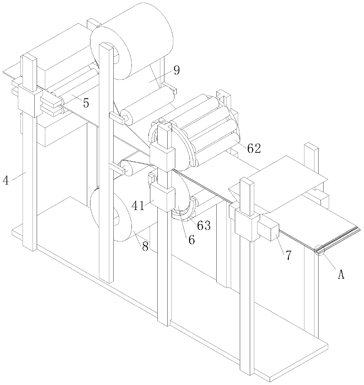 Chromium-free tinning plate and surface treatment method thereof