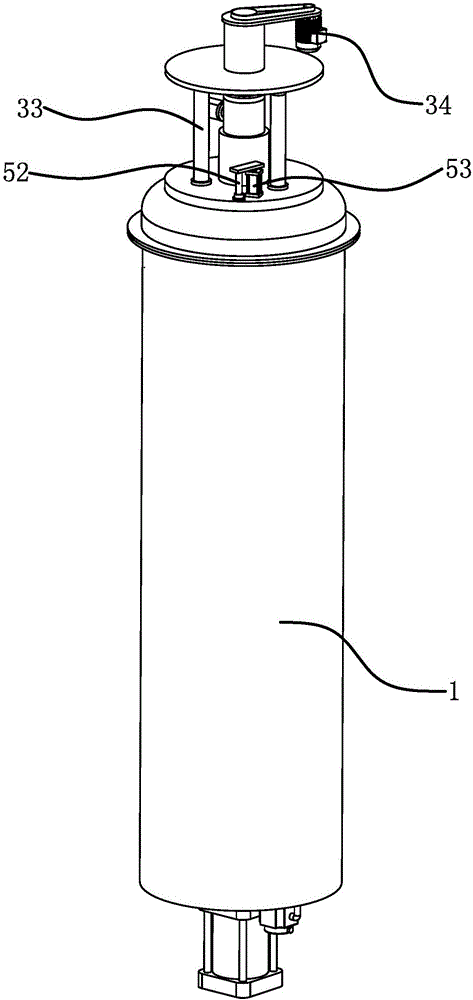 Silicon carbide single crystal manufacturing device