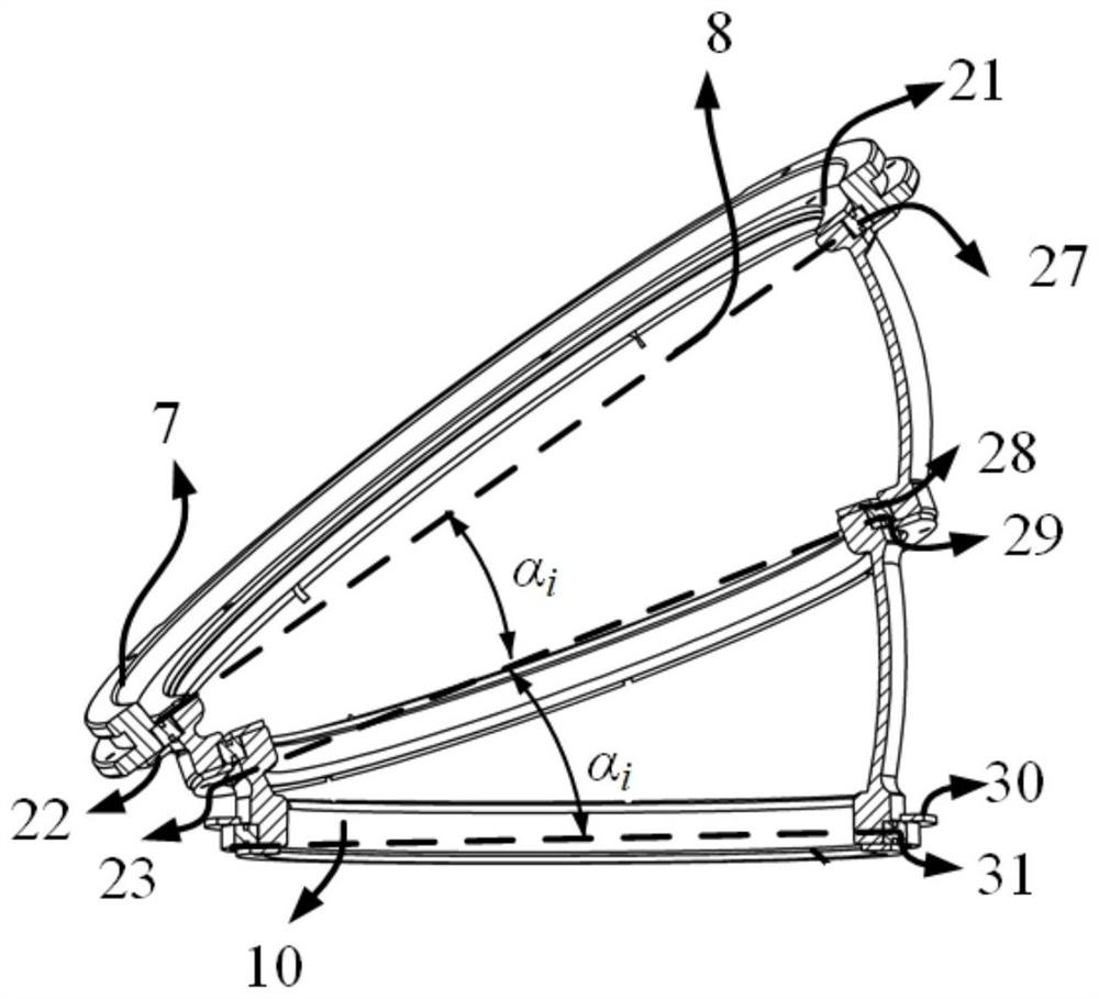 Upper limb limiting mechanism of space suit