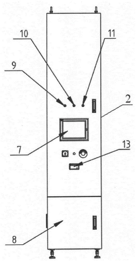 Sterility test process isolator for double-sided laminar flow operation