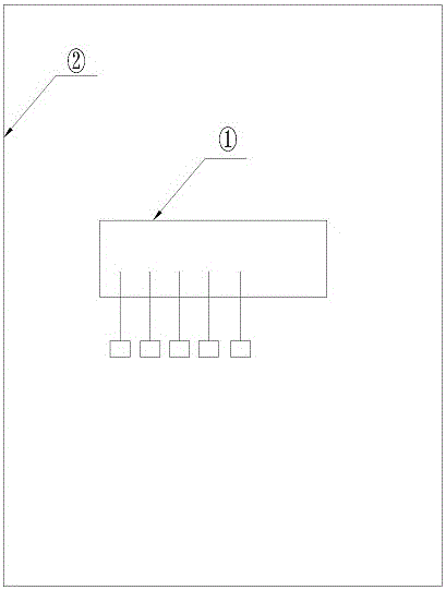 Wiring assembly of elevator control cabinet