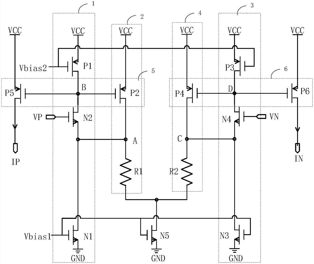 Voltage-to-current circuit and device