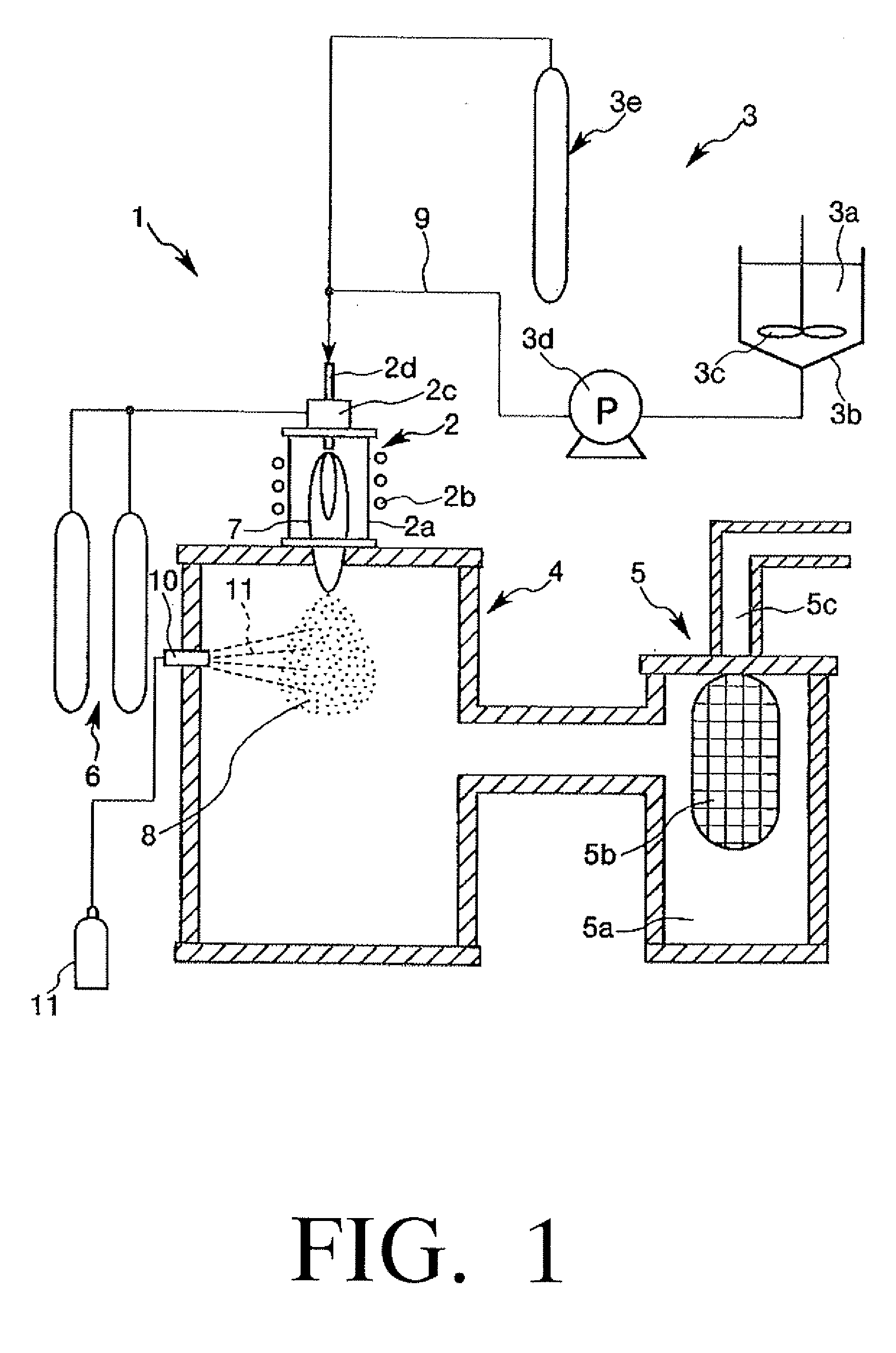 Method for producing particles, particles, and sintered body