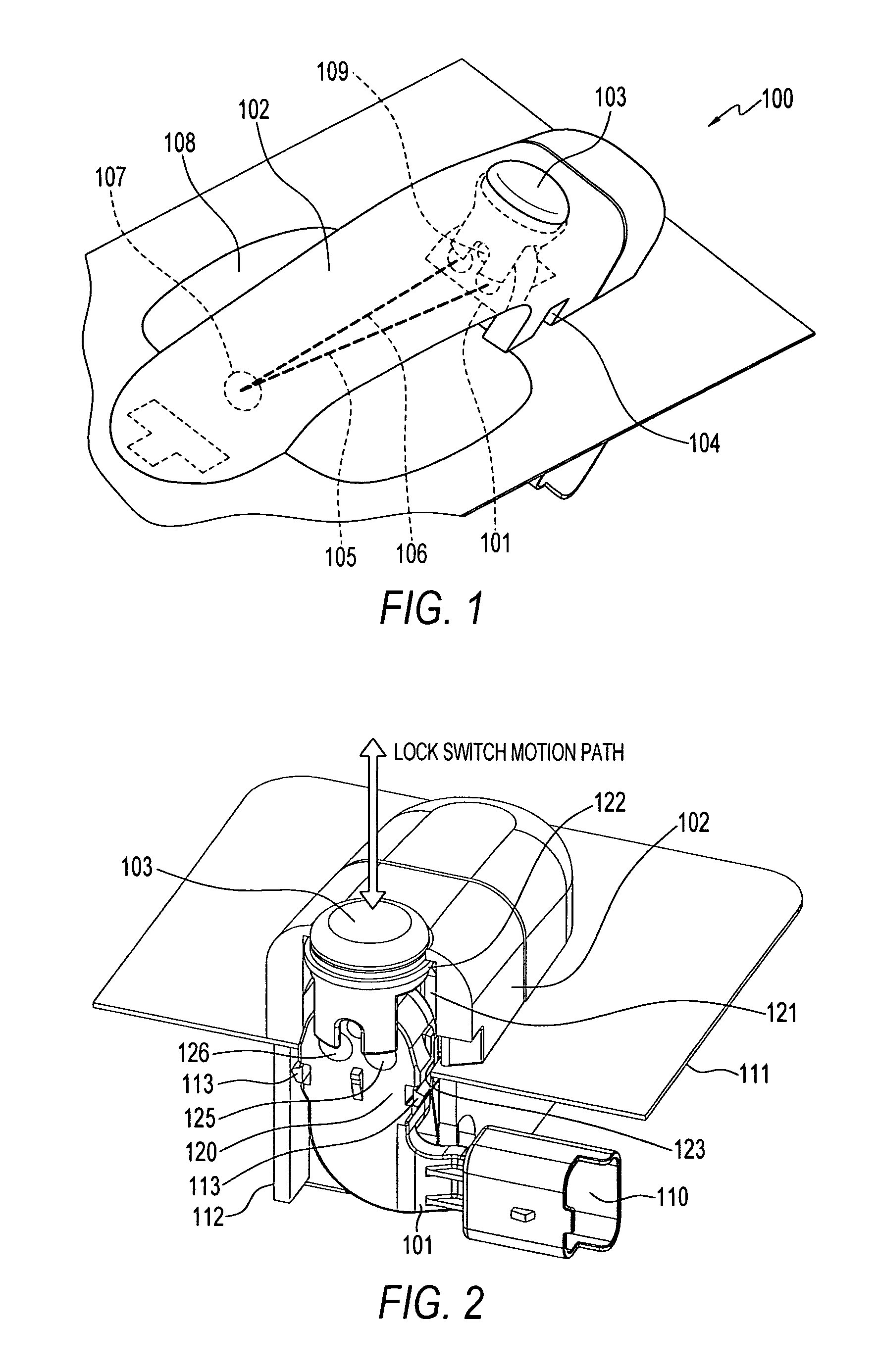 Passive entry sensor system