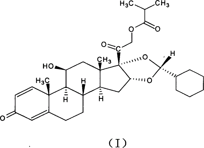 New method for preparing Ciclesonide medication for treating asthma disease