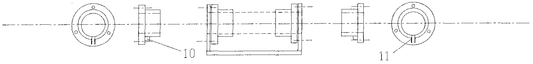 Double-pedal brake driving system of electric car