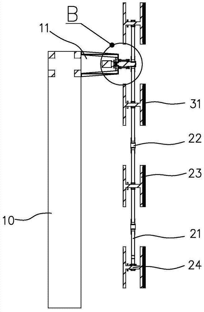 a demonstration device that can swing or rotate