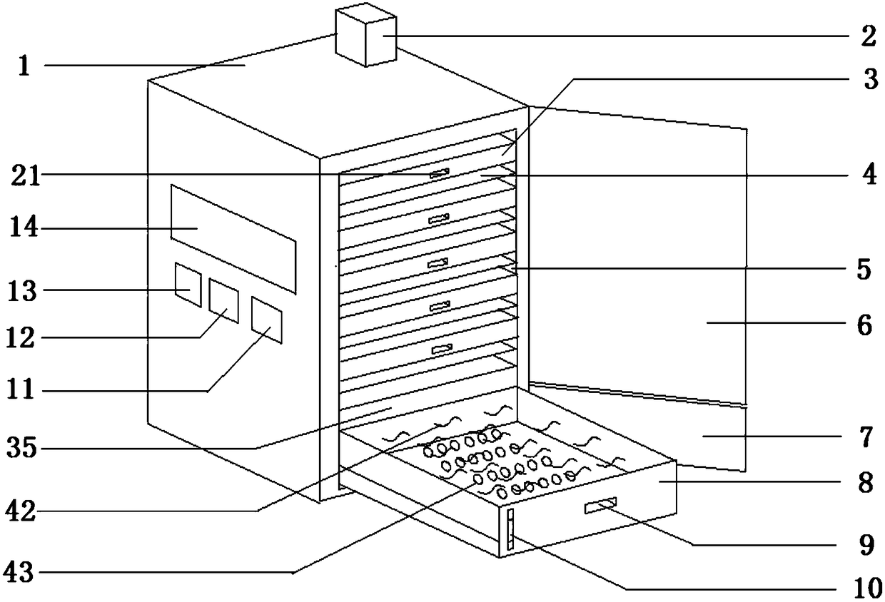 Multi-flavor fresh corn single transmission type steaming and baking device