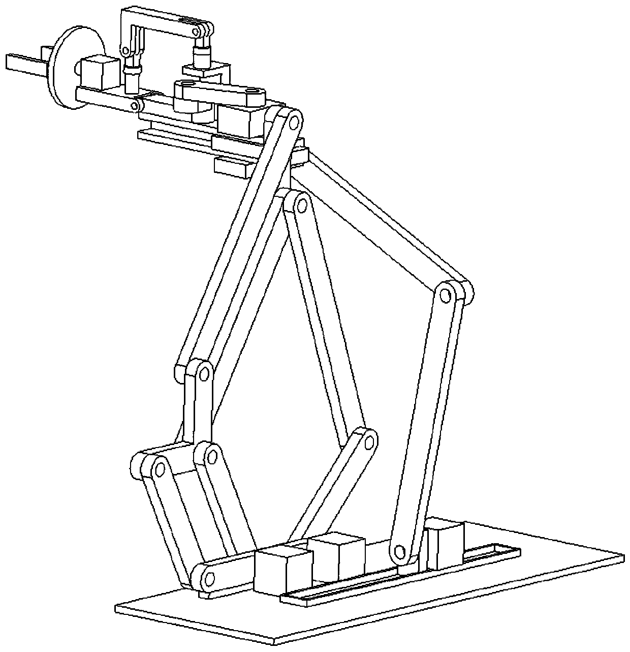 A metamorphic palletizing robot mechanism with full degrees of freedom in space