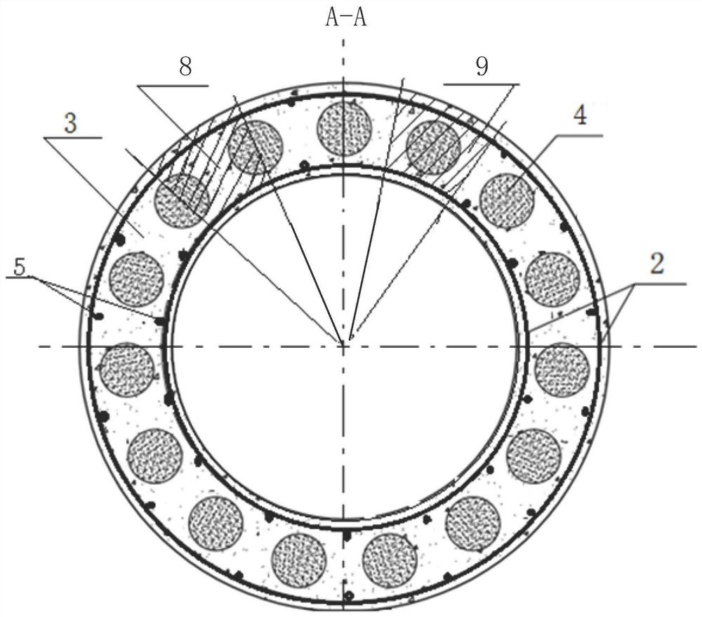 Water conveying pipeline