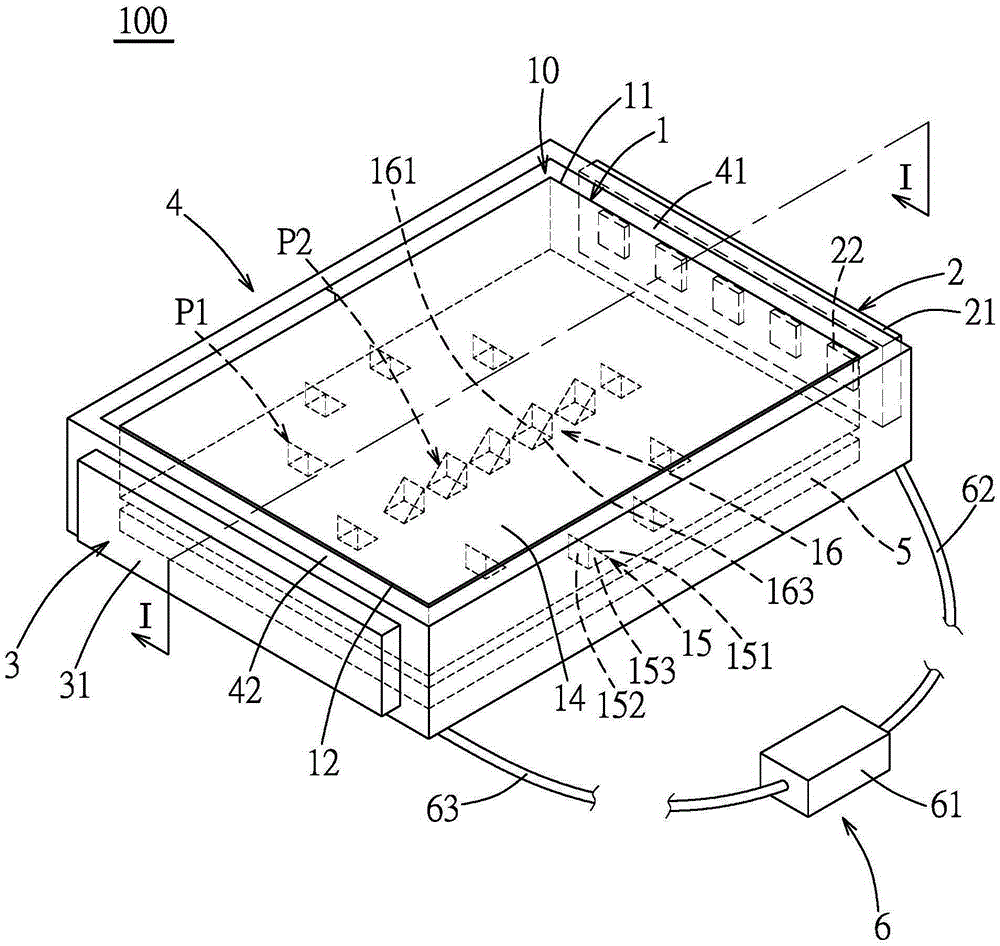 Pattern displaying device