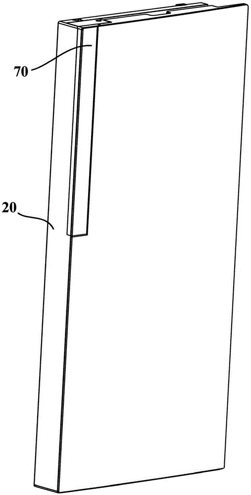 Door body and refrigerating and freezing device with same